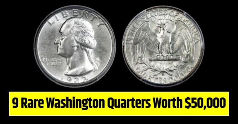 9 Rare Washington Quarters Worth $50,000